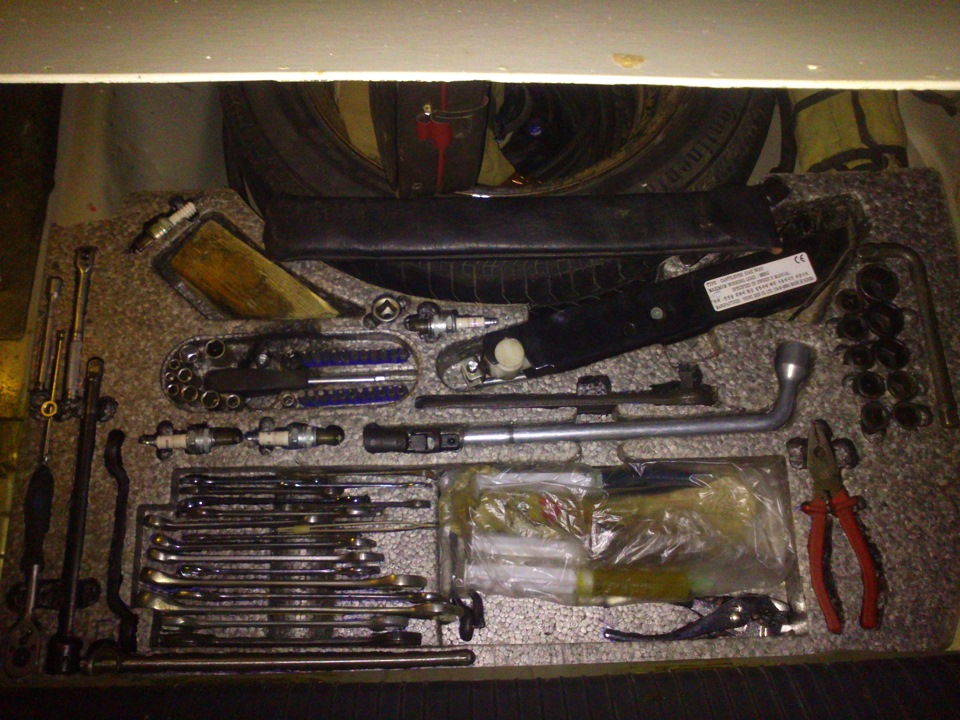 Доработка в багажнике, размещение инструмента Нексия N-100 — Daewoo ...