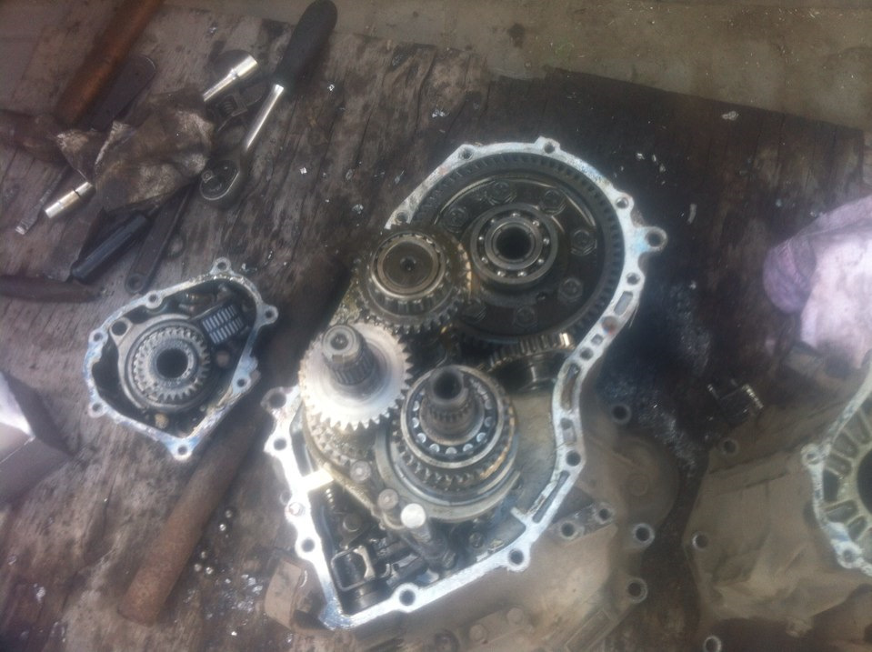 Поломка коробки передач. — Hyundai Pony, 1,5 л, 1992 года | поломка ...