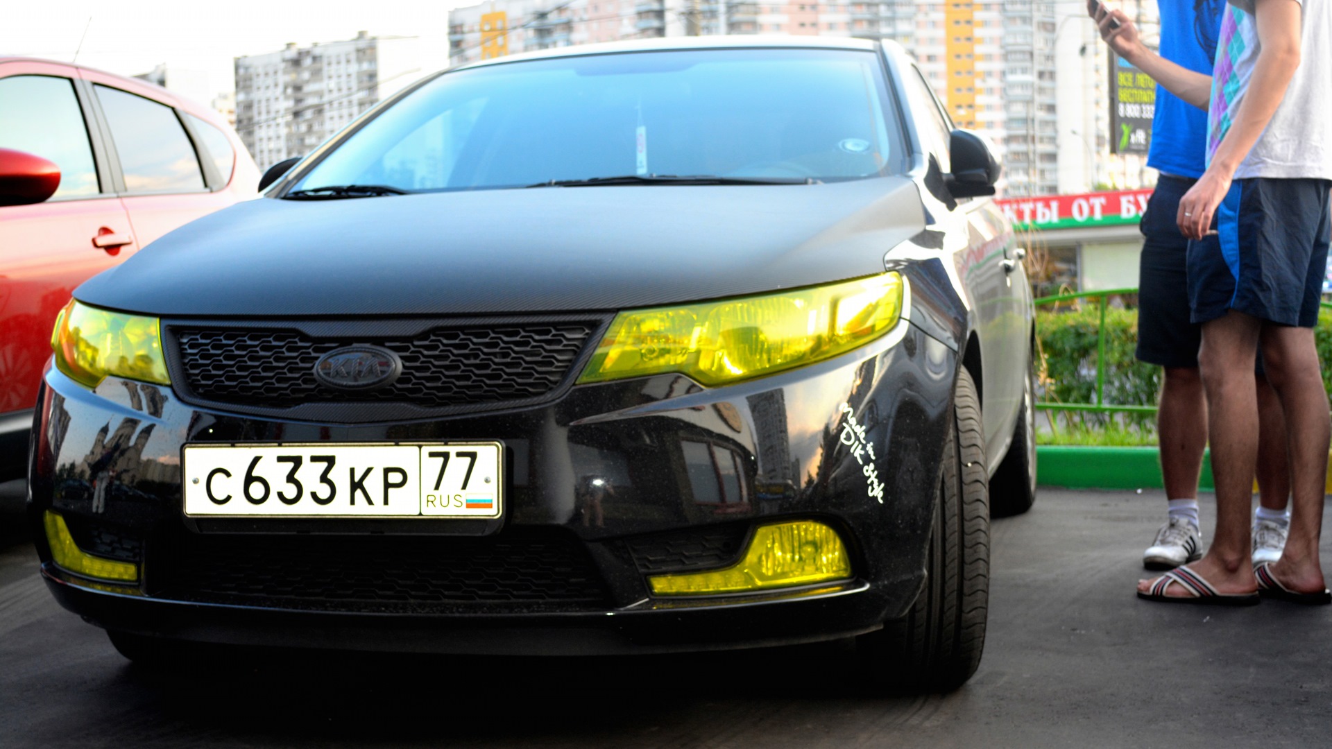 KIA Cerato (2G) 1.6 бензиновый 2013 | Black & Yellow на DRIVE2