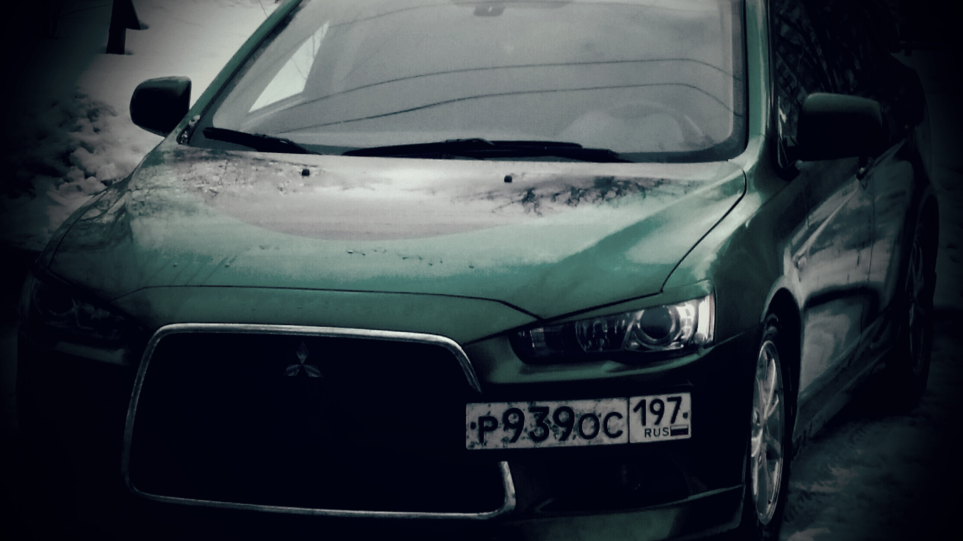 Mitsubishi Lancer X 2.4 бензиновый 2008 | изумрудный дракон на DRIVE2