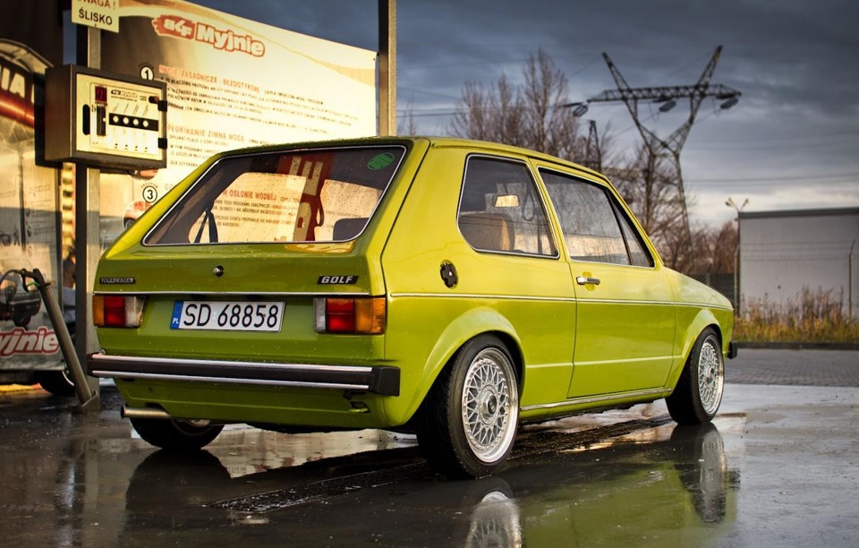 Golf 2 задние