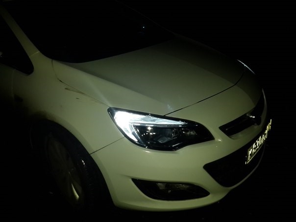 Лампа дхо на светодиоды — Opel Astra J, 1,6 л, 2013 года | тюнинг | DRIVE2