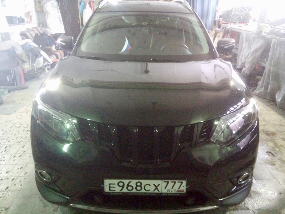 Ниссан на переделку инсталляции звука после чудесных мастеров из Москвы ...