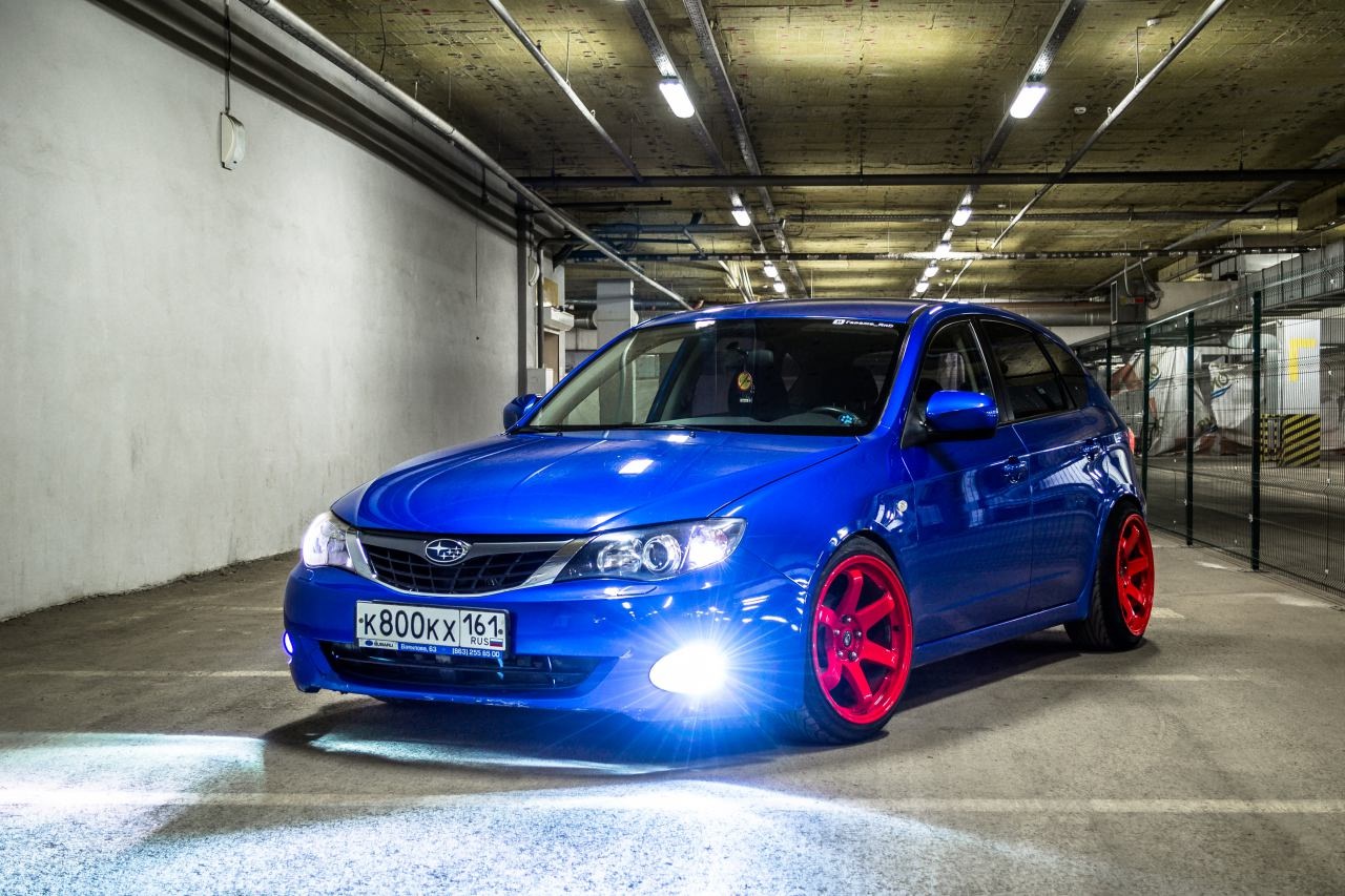 Subaru Impreza GH С„РёРѕР»РµС‚РѕРІС‹Р№