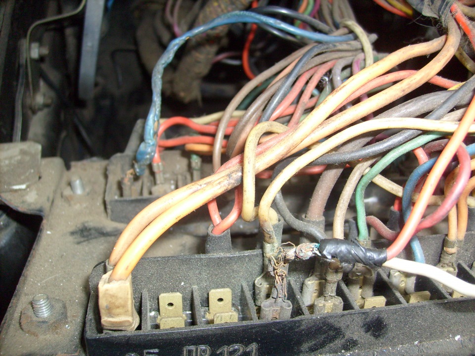 Замена моторчика печки и блока предов. — ГАЗ Газель, 2,4 л., 1994 года ...