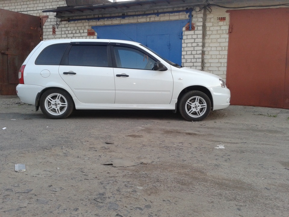 УРА УРА Пороги ЛКС на месте! — Lada Калина Универсал (1G), 1,6 л, 2011 ...