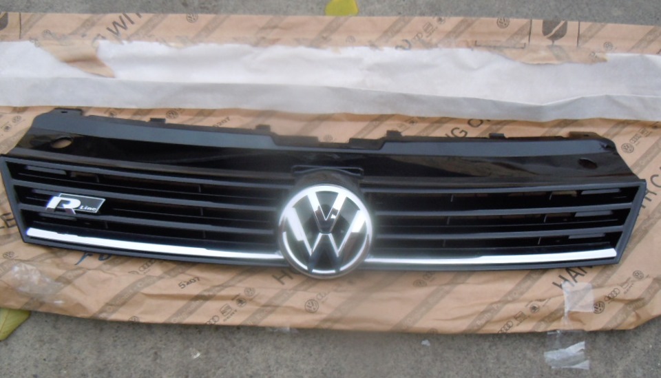 Решетка от поло R-Line 2015! — Volkswagen Polo Sedan, 1,6 л, 2012 года ...