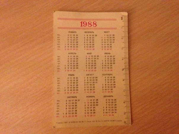 Календарь 1988. Календарь 1988 года. Календарь 1988 года фото. Календарь 1988 года с Янковским. Календарь 2101.