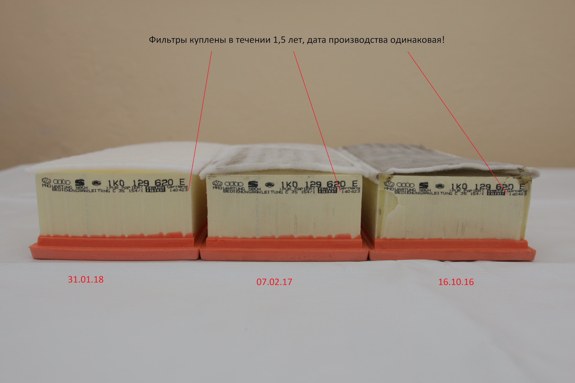 Производитель одинакового