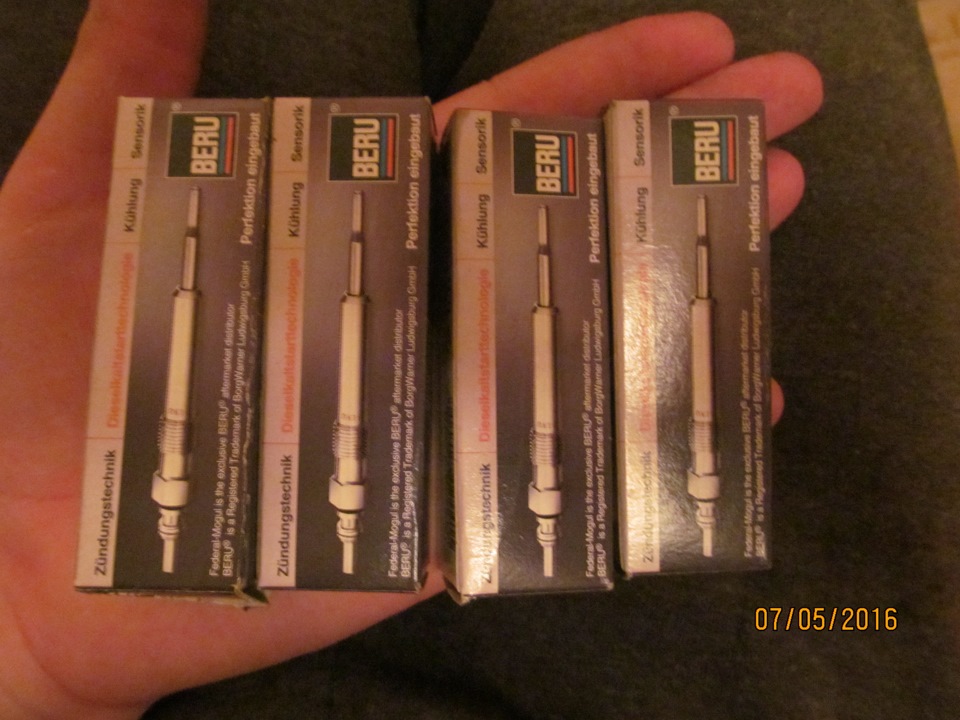 Свечи Накала BERU [купили сами себя] — Mercedes-Benz E-class (W124), 2 ...