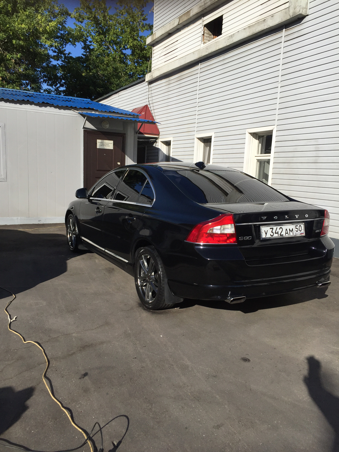 Просто мойка — Volvo S80 (2G), 2,5 л, 2007 года | мойка | DRIVE2