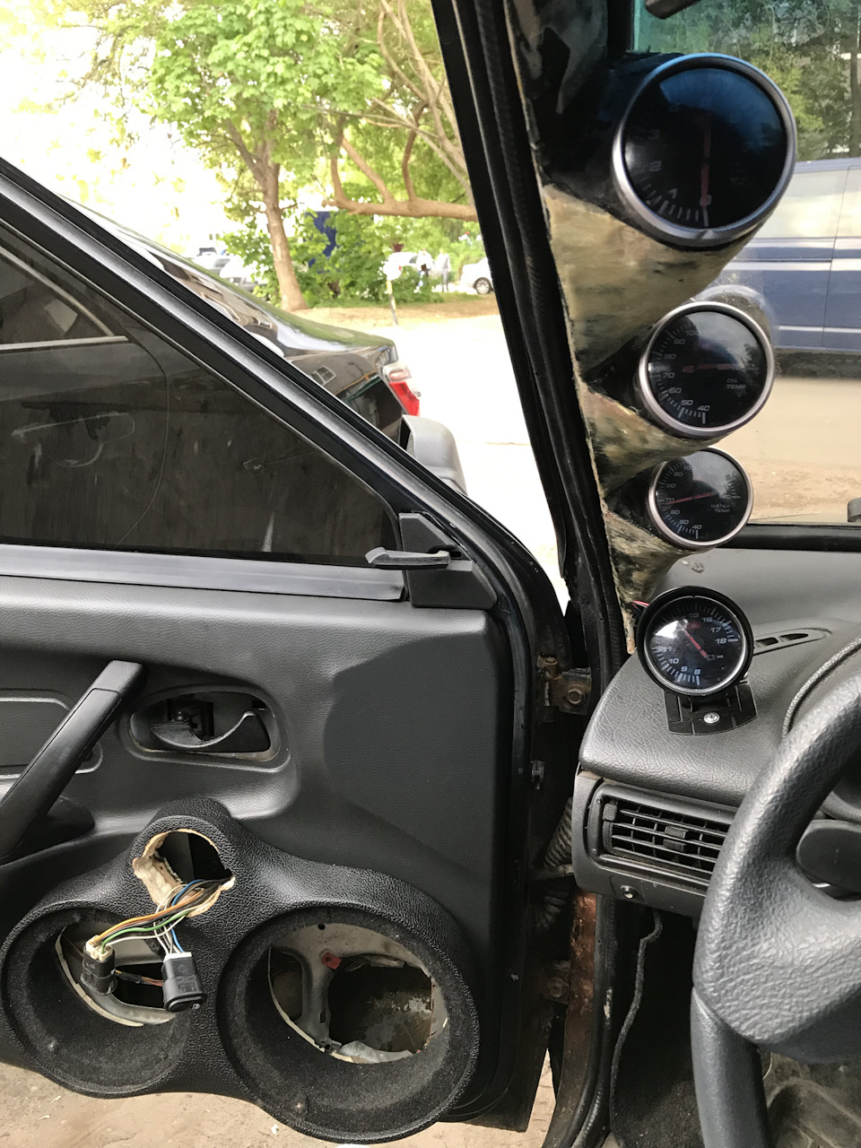 Нахлобучка на ручник и просто фото) — LADA 21099, 1,5 л., 2004 года ...