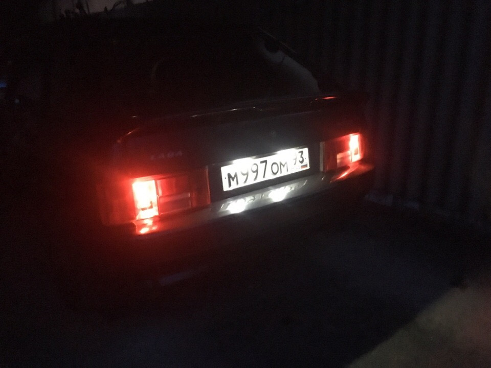 Мелочевка 2. Лампочки, номерные рамки, задняя полка, задние колонки и ...