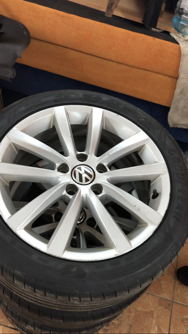Покупка дисков на лето — Volkswagen Passat B5, 1,9 л, 2000 года ...