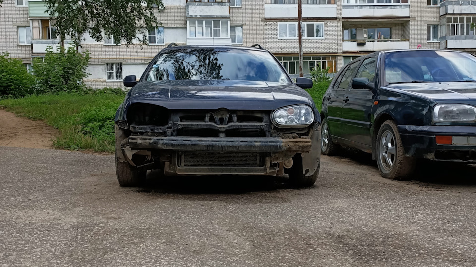 Длина приводного ремня — Volkswagen Golf Mk4, 1,9 л, 2003 года ...
