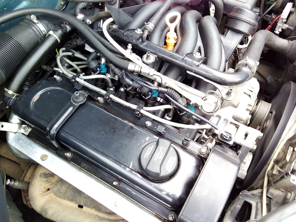 Убираем форсунку от ВАЗа. + Промывка форсунок. — Volkswagen Passat B5 ...