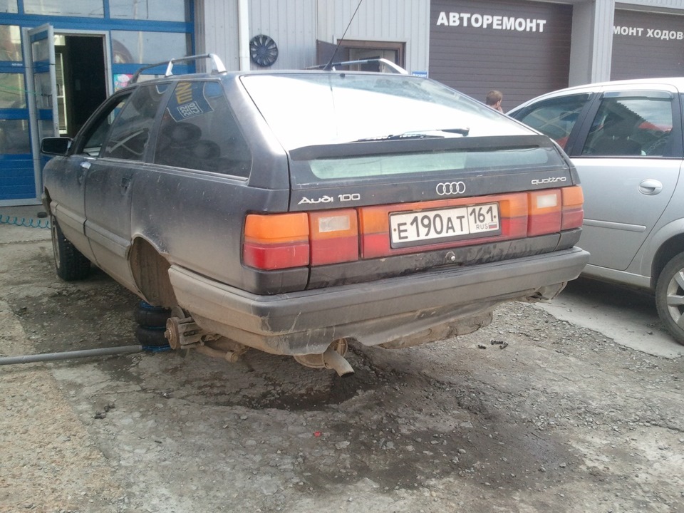 Переобул Клаудию — Audi 100 Avant (C3), 2,3 л, 1989 года | шины | DRIVE2