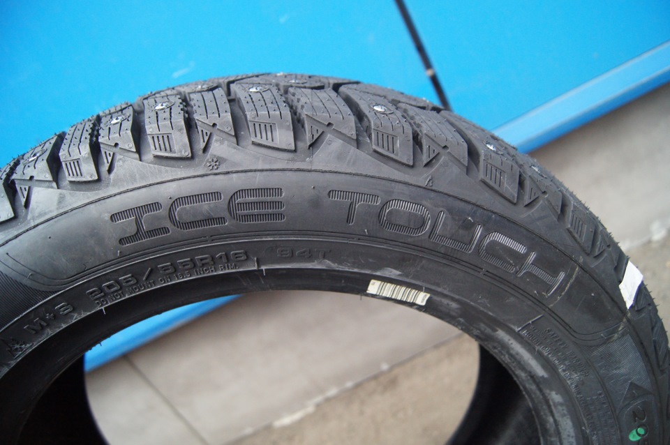 Dunlop Ice Touch — Honda Civic 4D (8G), 1,8 л, 2008 года | шины | DRIVE2