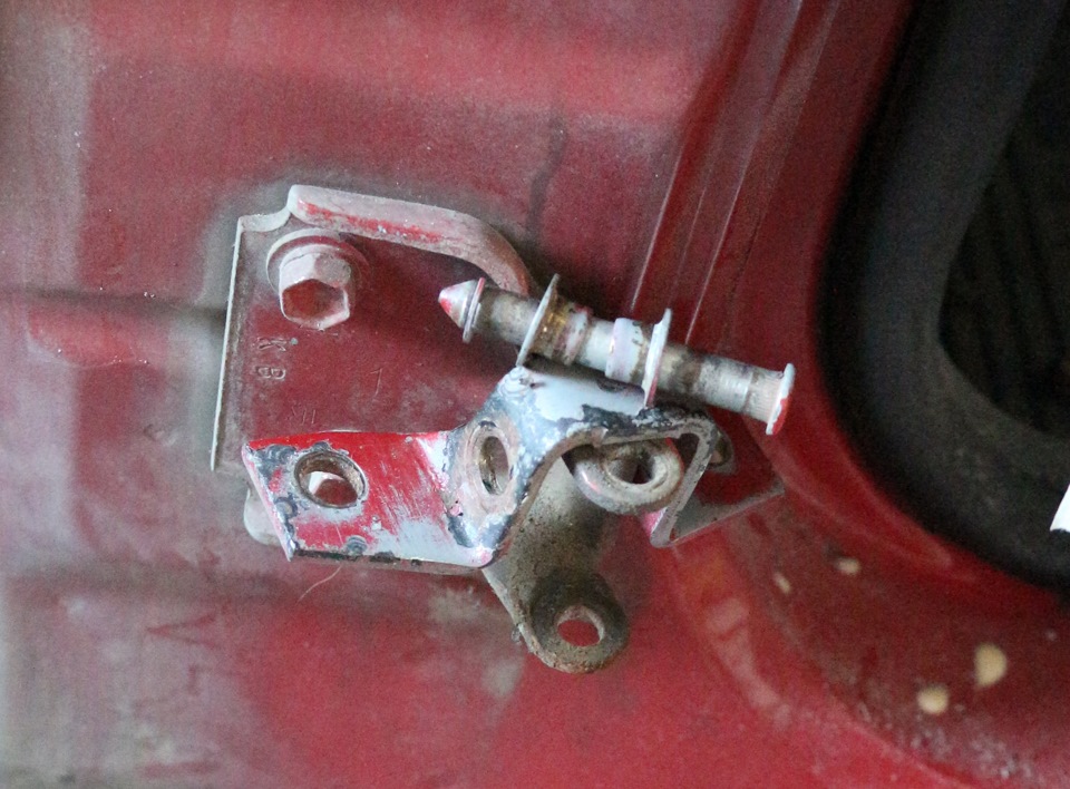 Х-90 — восстановление петель дверей… — Suzuki X-90, 1,6 л, 1996 года ...