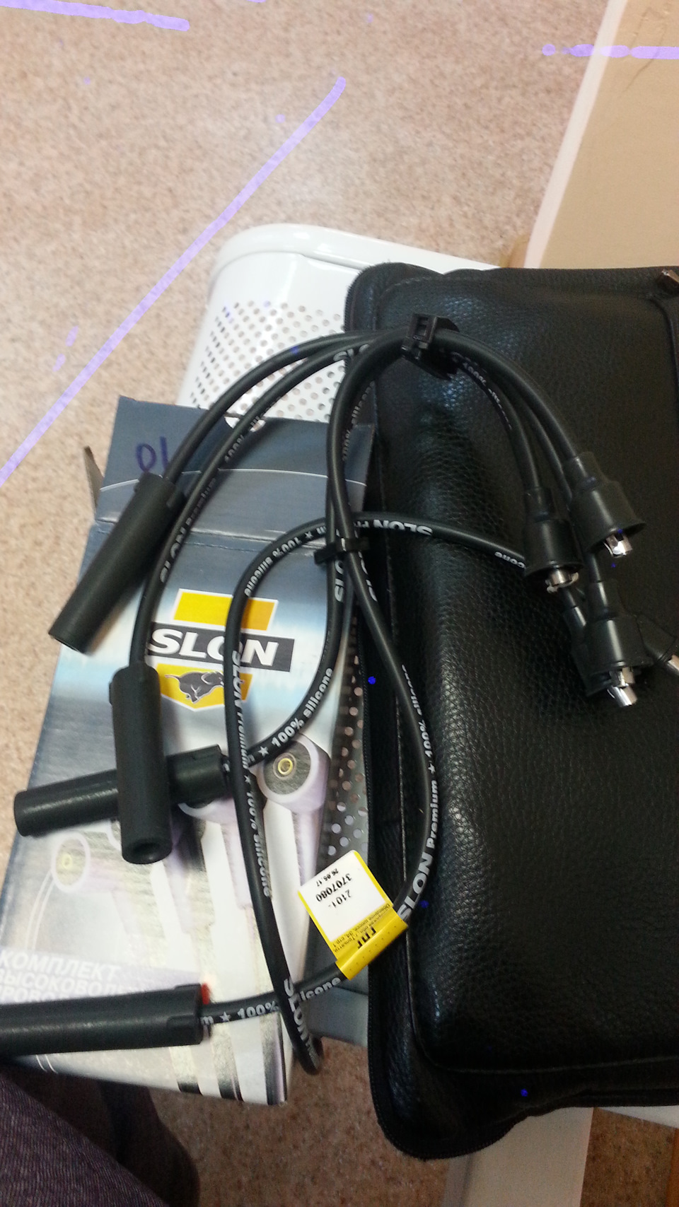 ВВ провода SLON — Lada 21063, 1,3 л, 1990 года | запчасти | DRIVE2