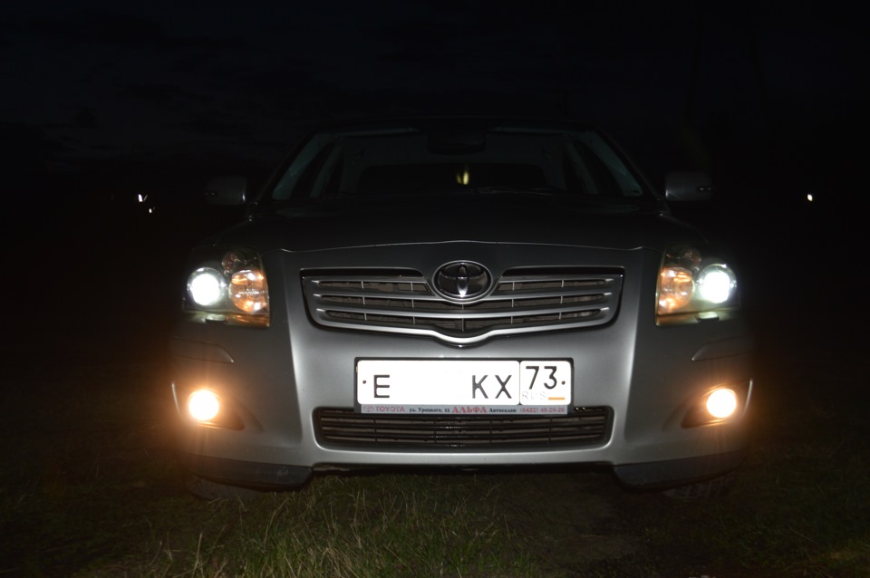 Стартовая запись. Восстановление света фар — Toyota Avensis II, 1,8 л ...
