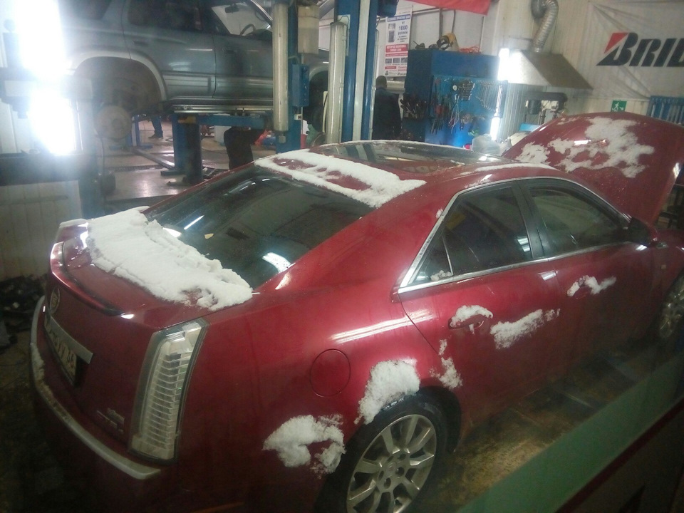 Фото в бортжурнале Cadillac CTS (2G)