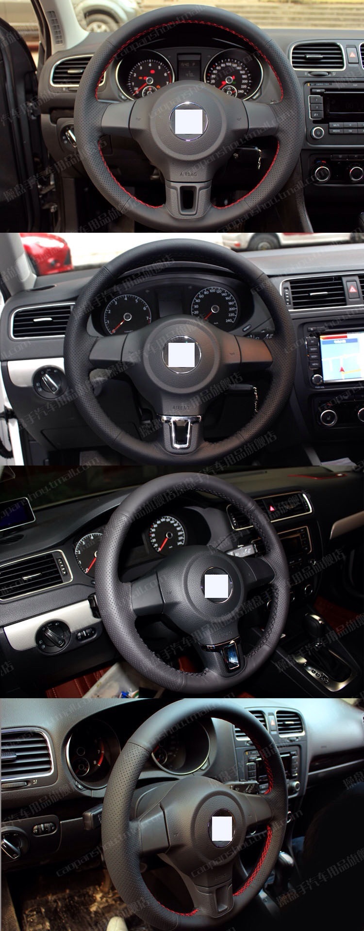 Руль в кожу — Volkswagen Jetta VI, 1,6 л, 2014 года | аксессуары | DRIVE2