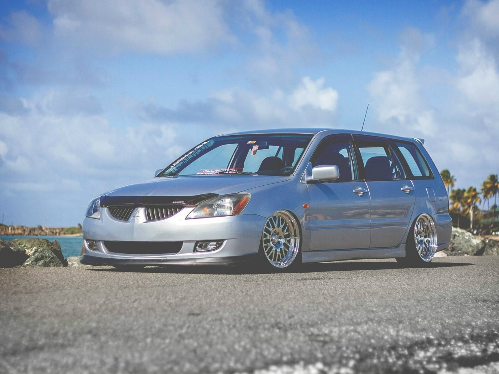 Mitsubishi Lancer 9 stance