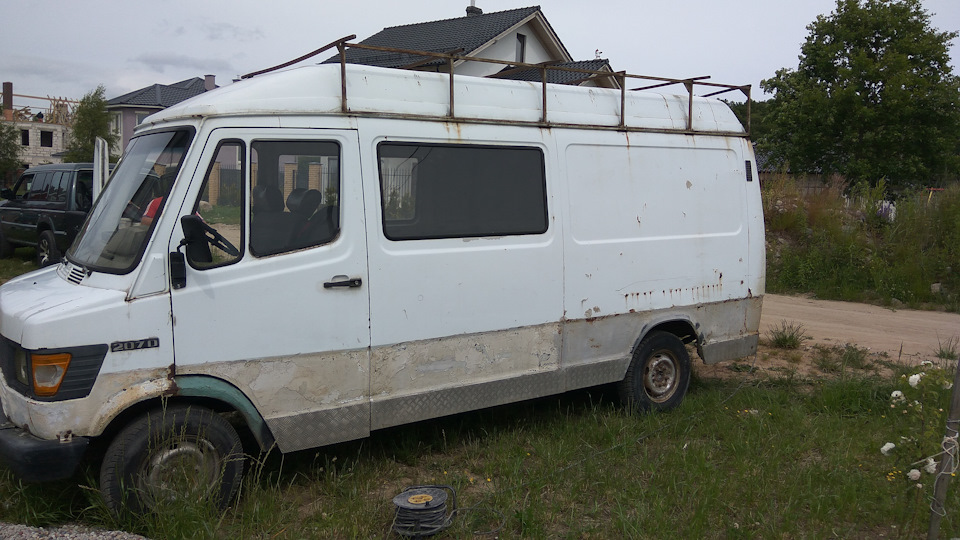 Кузовной ремонт — Mercedes-Benz T1, 2,4 л, 1987 года | кузовной ремонт ...