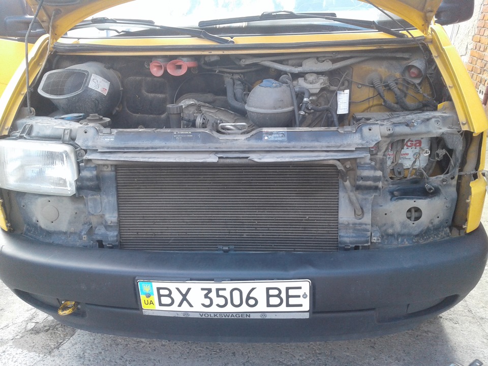 Транспортер как снять фару Вода в фаре - Volkswagen Transporter T4, 1,9 л, 1998 года электроника DRIVE2