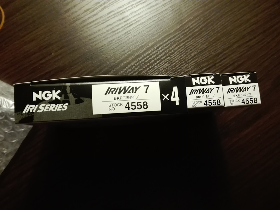 IRIWAY7 Свеча зажигания 4558 NGK | Запчасти на DRIVE2