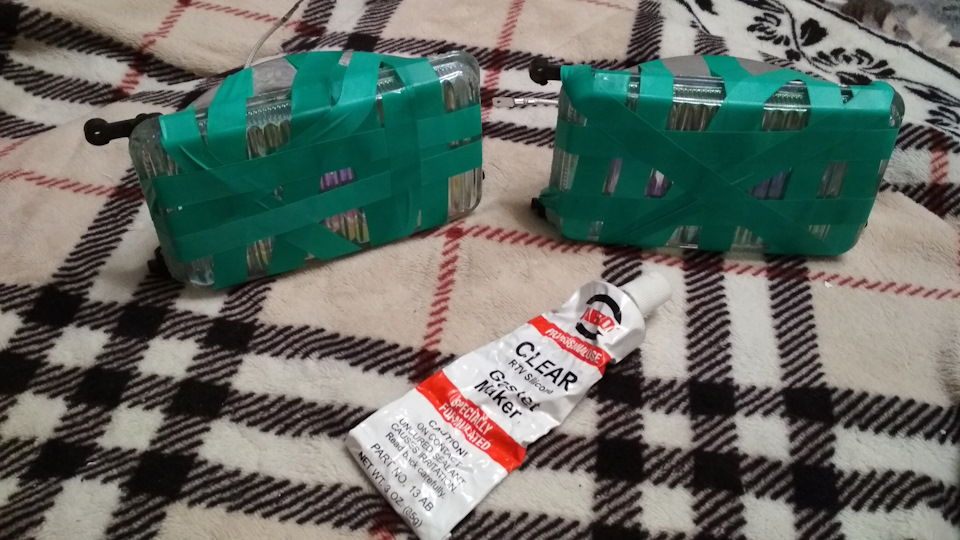 Конечный результат. Сохли они более 24-ех часов. Этого времени вполне предостаточно — Lada 2115