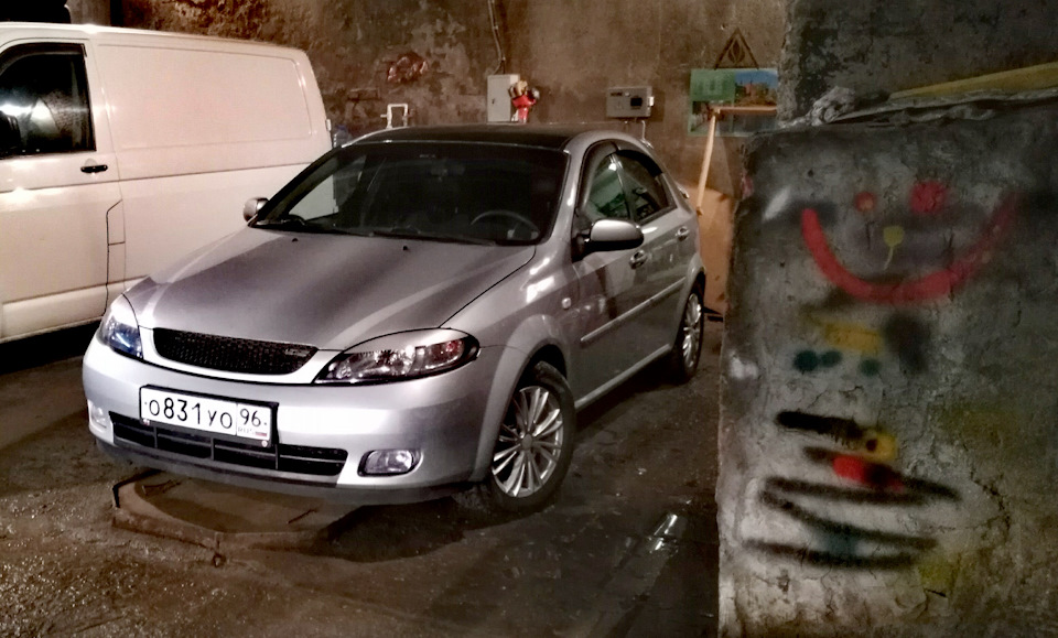 всё готово, можно ехать дальше. Вы видите смайл? а он есть — Chevrolet Lacetti 5D