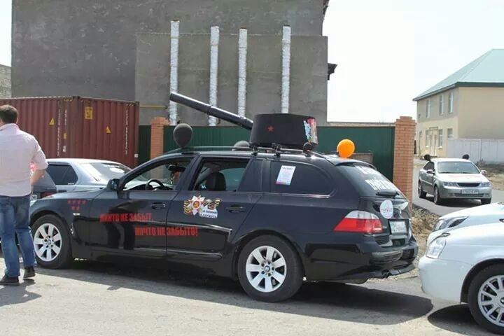 Автопробег в честь Дня Победы! — Opel Vectra A, 2 л, 1995 года ...