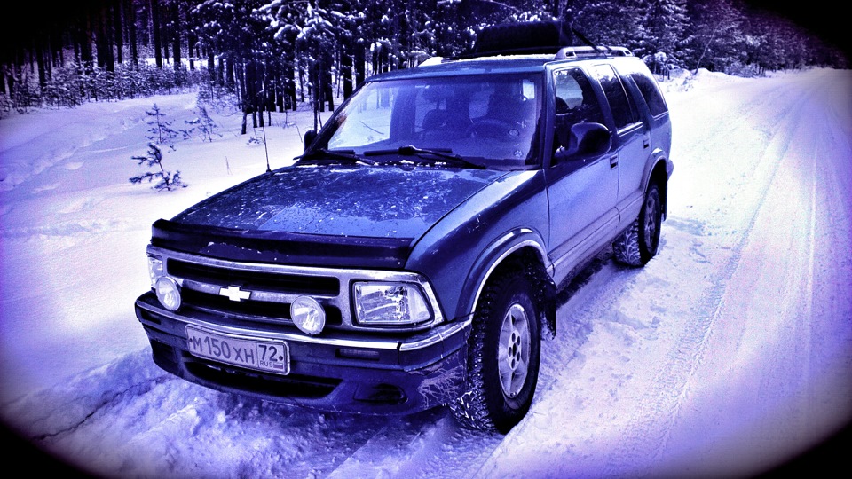 Замена крестовин карданного вала — Chevrolet Blazer (S-15), 4,3 л, 1995 ...