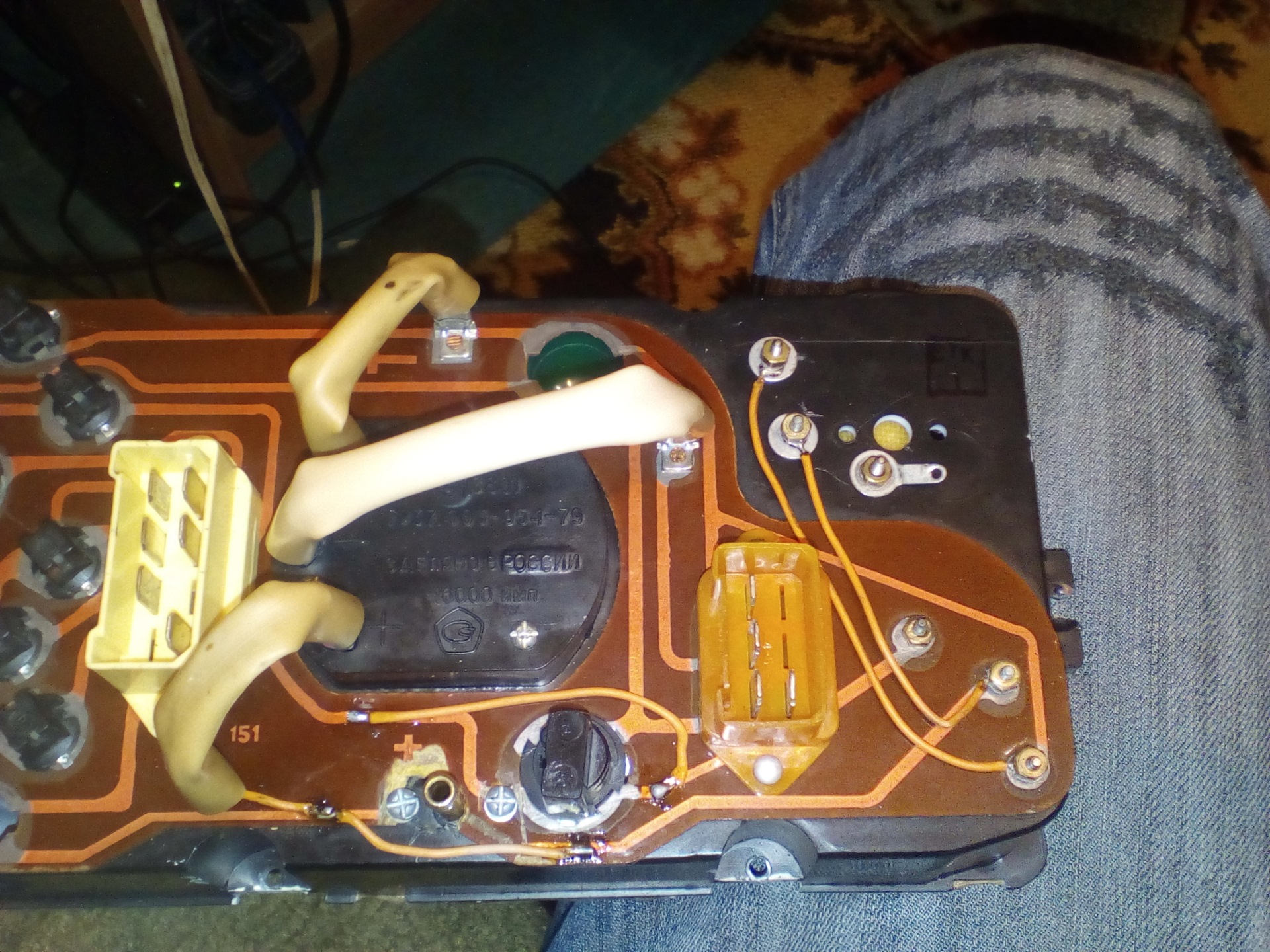 Тюнинг комбинации приборов — Lada 2107, 1,6 л, 1995 года | тюнинг | DRIVE2