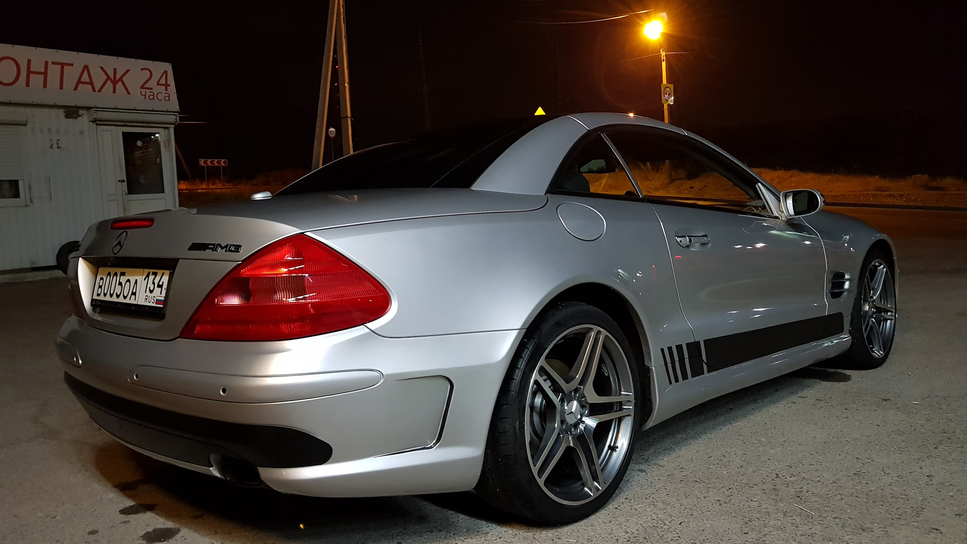 Mercedes-Benz SL-Class (R230) 5.0 бензиновый 2004 | VELOCIRAPTOR на DRIVE2