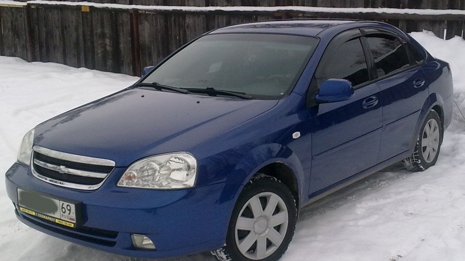 Chevrolet Lacetti 2008 синий