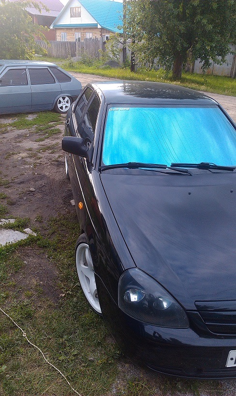 Дубайка — LADA Приора хэтчбек, 1,6 л., 2009 года | стайлинг | DRIVE2