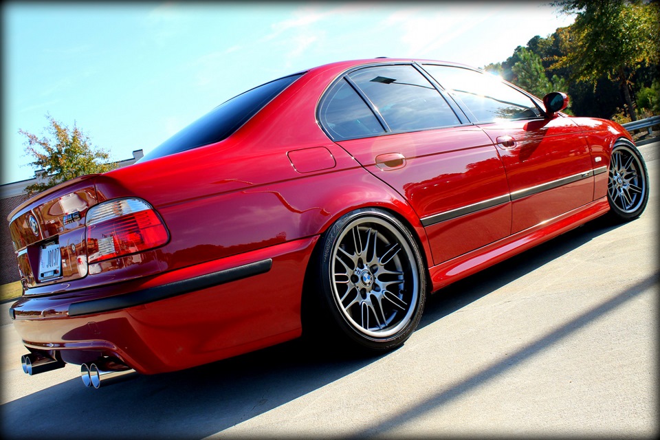 BMW e39 m5 зима