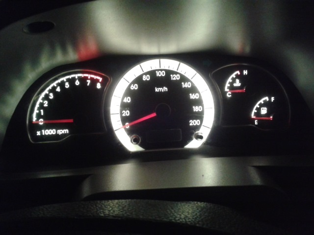 Поменял светодиоды на обычные лампочки. — Daewoo Nexia (N150), 1,5 л ...