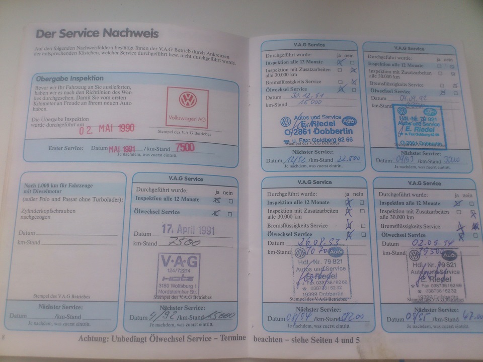 Забрал недавно сервисную книгу и запасные ключи… — Volkswagen Jetta II ...