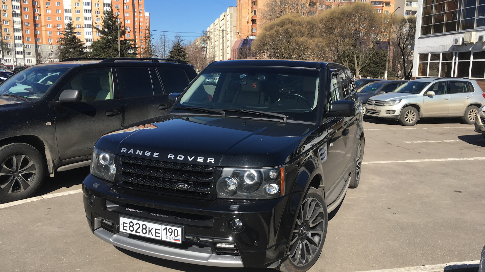 Доработка range rover sport