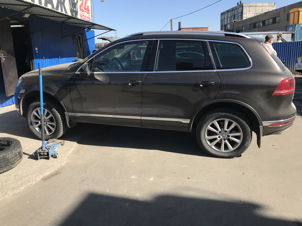 Операция по удалению знака «Ш»! — Volkswagen Touareg (2G), 3 л, 2015 ...