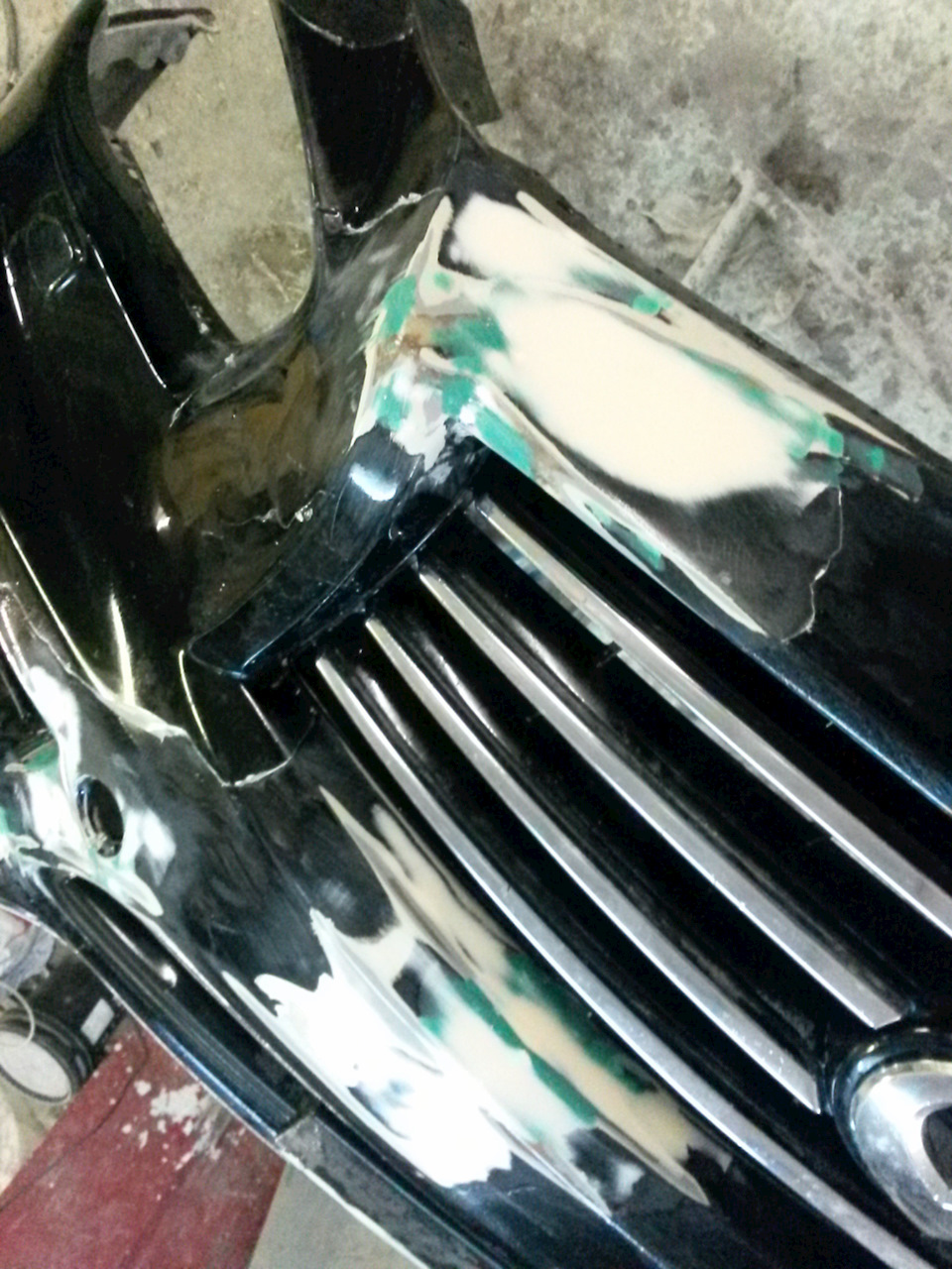 снова воскрешение деталей. ) инфинити и мерс брабус. — DRIVE2