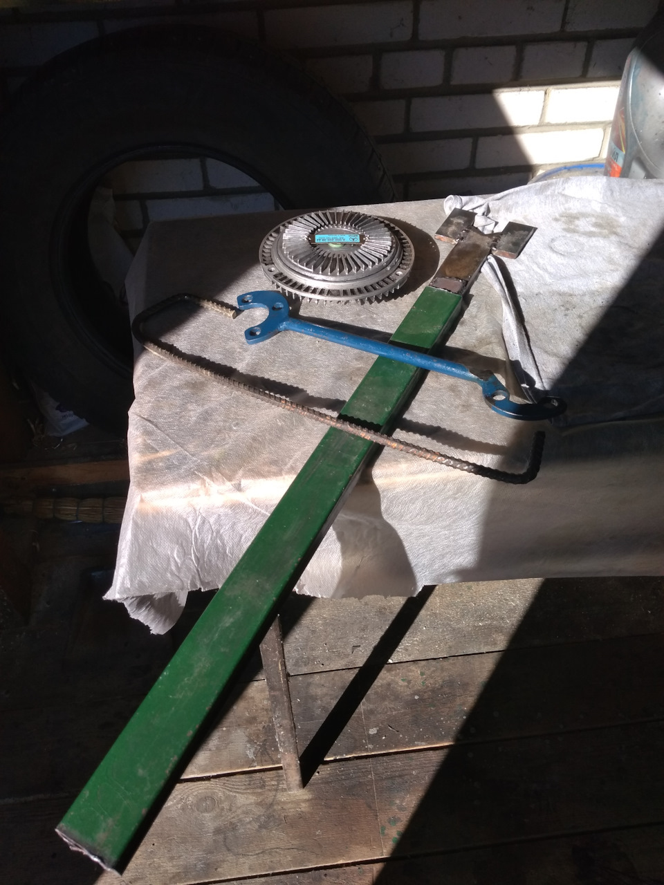 Ремонт вискомуфты — ТагАЗ Road Partner, 2,3 л, 2008 года | своими ...