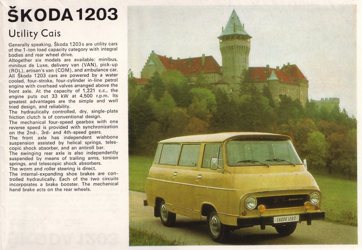 Skoda 1203 Camper