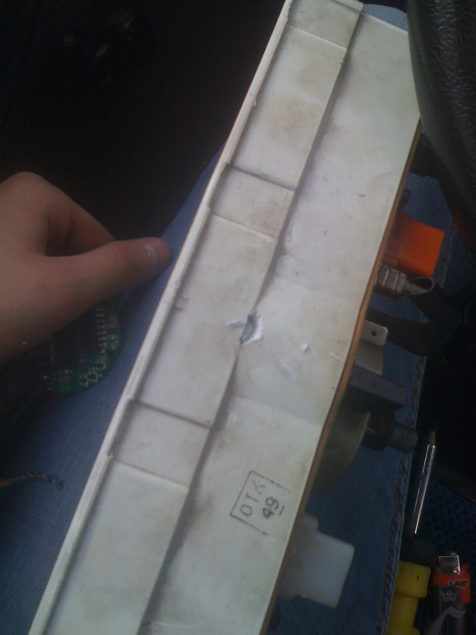 подсветка панели приборов — Lada 11113 Ока, 0,8 л, 2003 года | тюнинг ...