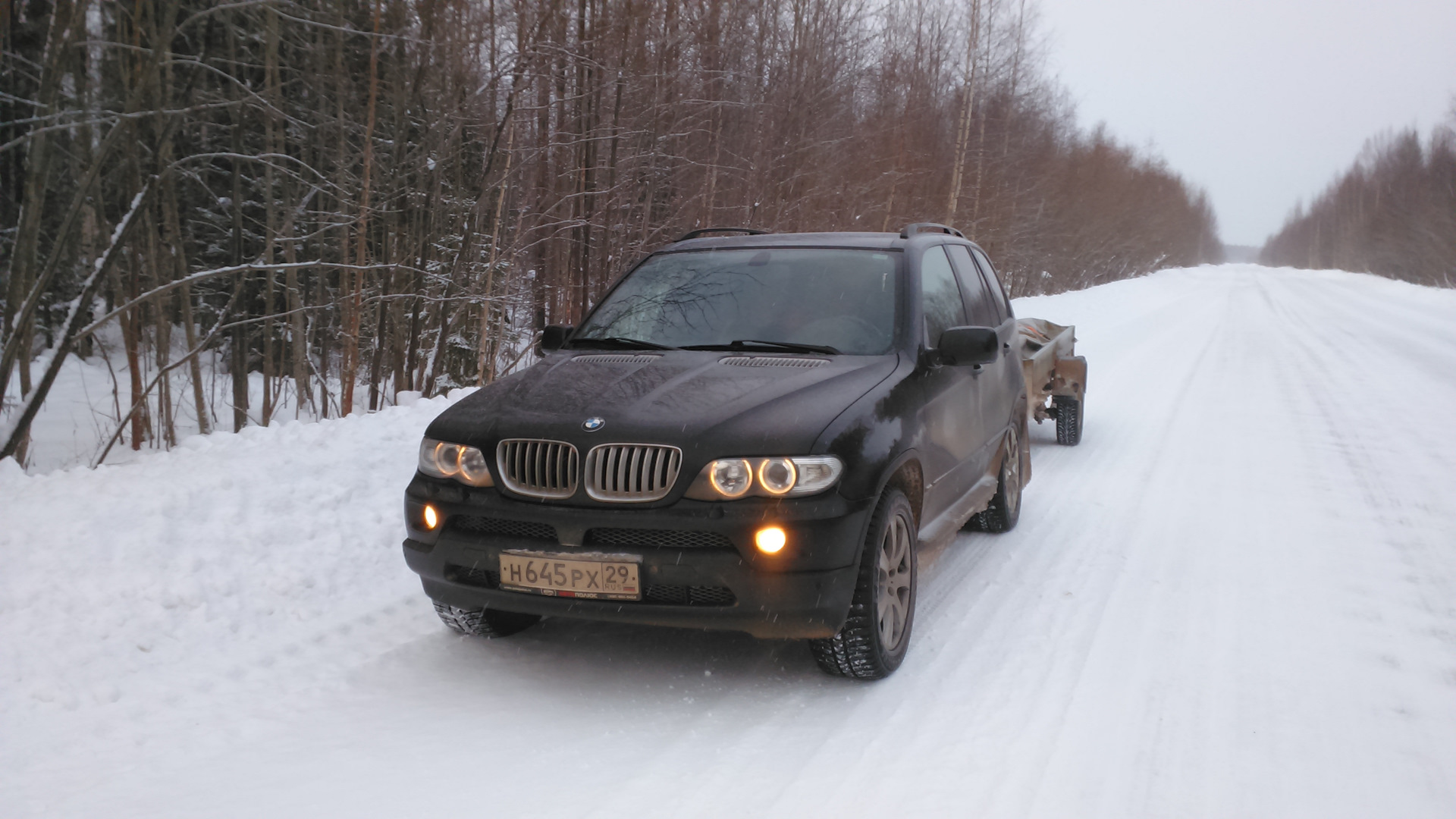 Съездили в Котлас (Архангельская область) — BMW X5 (E53), 3 л, 2004 года |  путешествие | DRIVE2