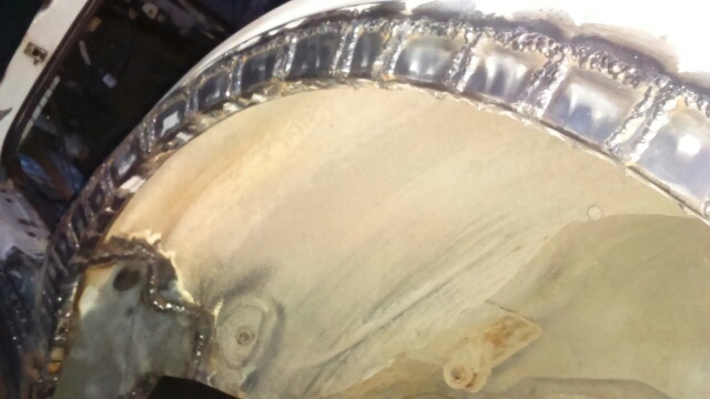 Сварочная работа — Toyota Crown (S130), 2 л, 1989 года | кузовной ...